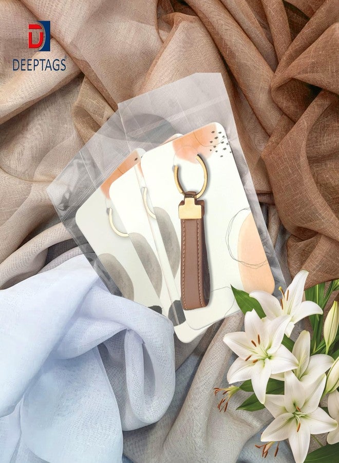 DEEPTAGS Jewellery Display Card with Transparent Plastic Bags for Keychain, Earring, Necklace, Jewelry, Studs - 100 PCS - Image 4
